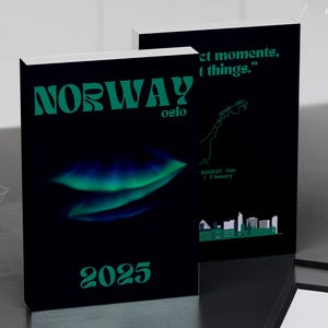 Norway Travel Photo Book Template: Customizable Canva Ebook (Digital Download)