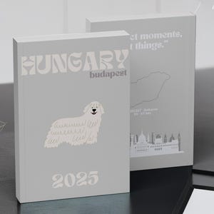 Hungary Travel Print Photo Book Template | Assouline Book , Travel Journal Printable, Travel Journal, Ebook Template Canva