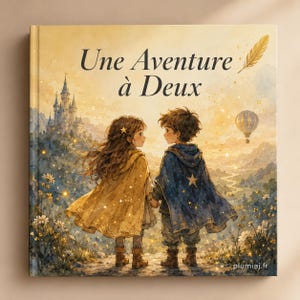 Personalized Book for Two – 2 Characters – Printed Edition (21x21 cm)
