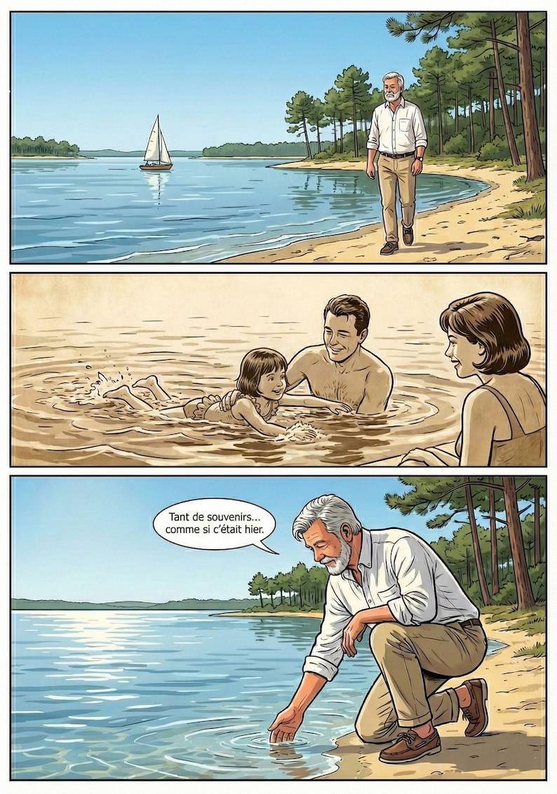 Personalized Comic Book - Your Story in Comics - A4 Format - Original Gift for Men and Women - Created from Your Anecdotes image 8
