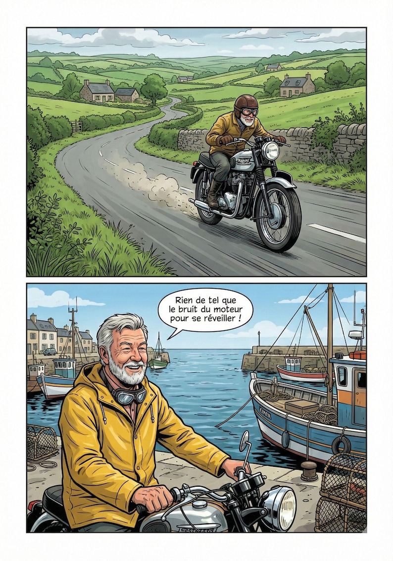 Personalized Comic Book - Your Story in Comics - A4 Format - Original Gift for Men and Women - Created from Your Anecdotes image 7