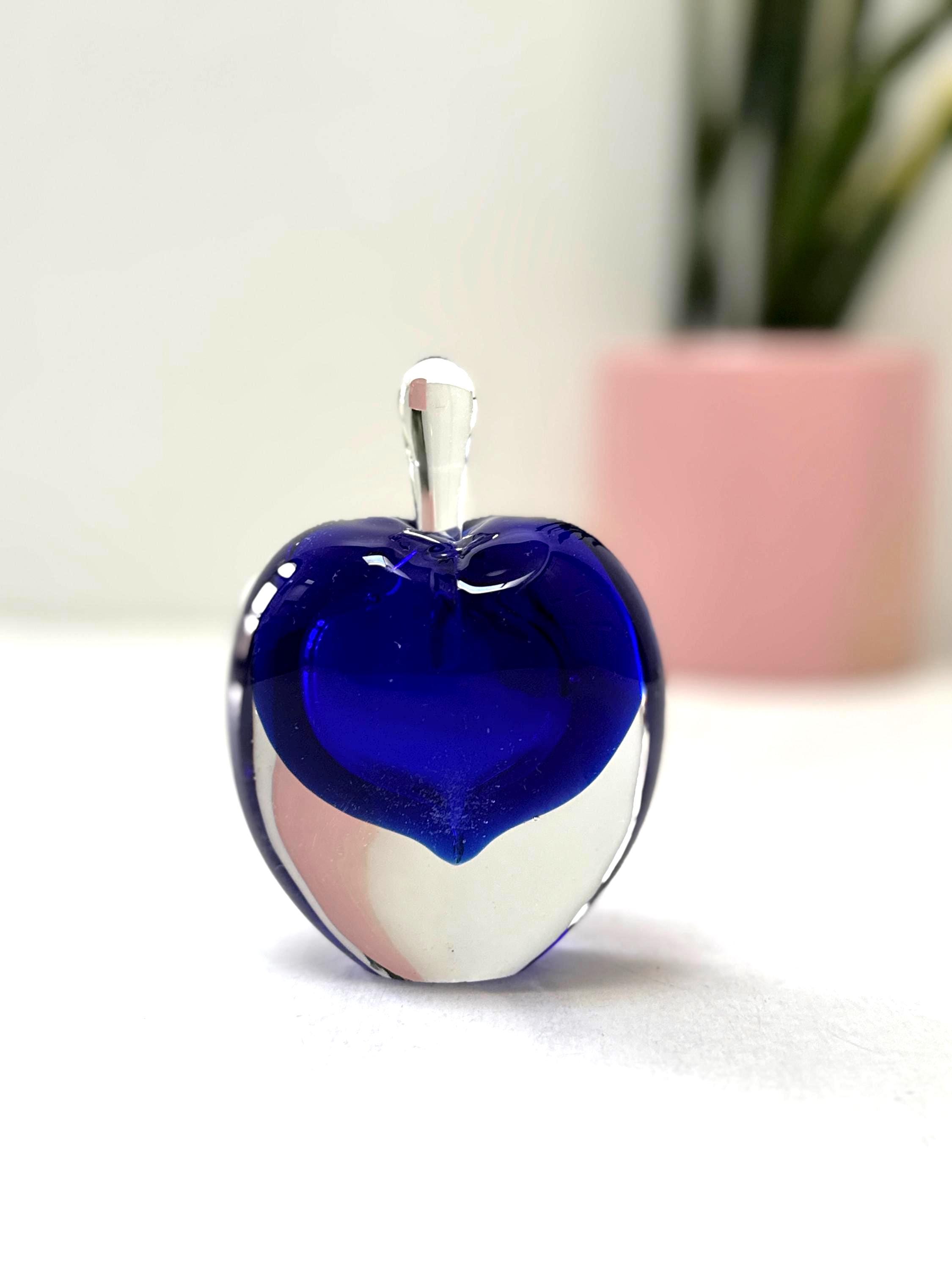 Vintage Blue Heart Shaped Bottles - Etsy