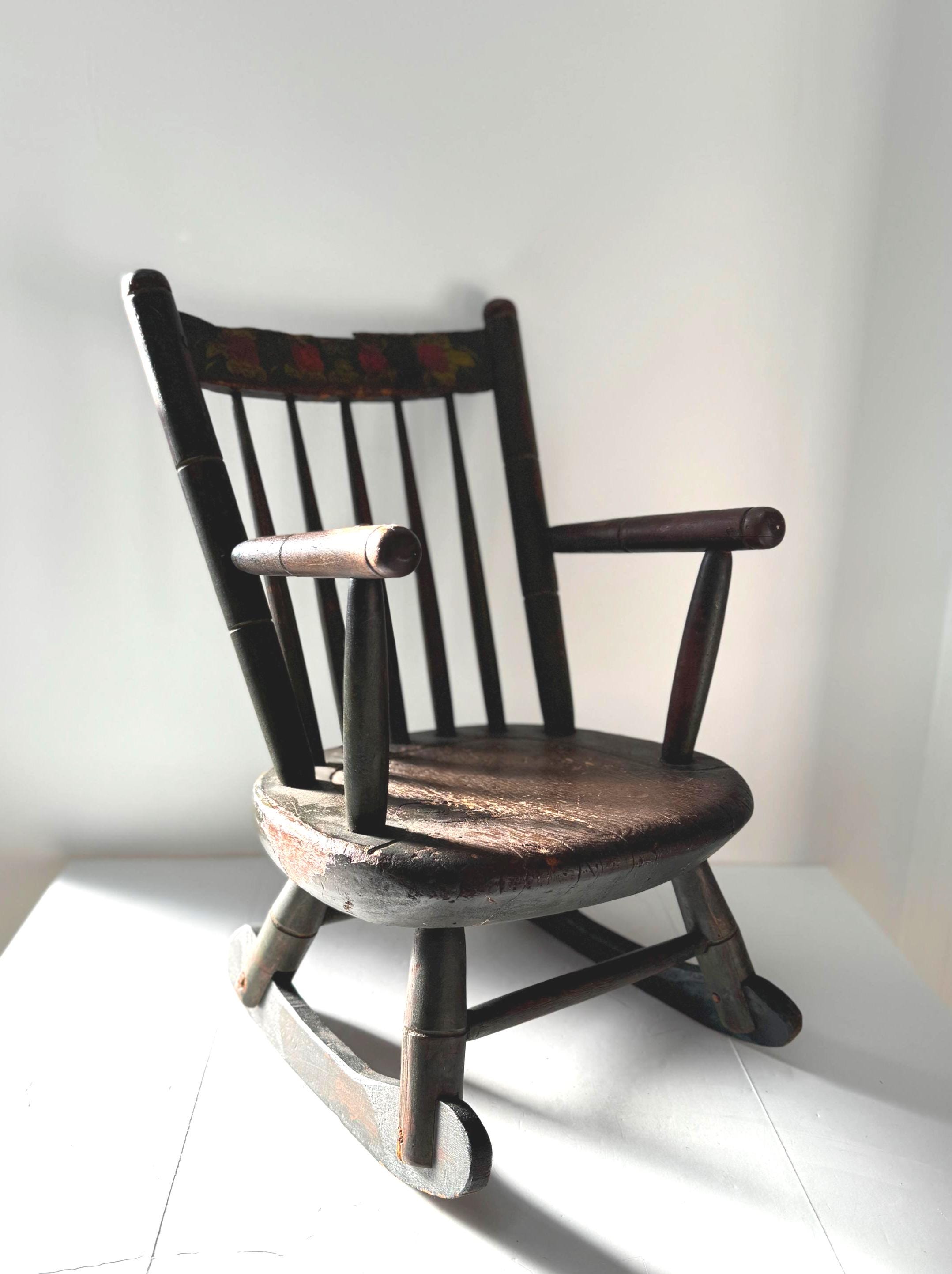 Antique childs chair - Etsy 日本
