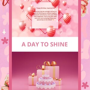 Gift card , birthday card