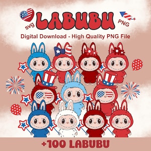 Labubu png, labubu clipart bundle, kawaii monsters cliparts labubu, tshirt design, labubu, monster characters