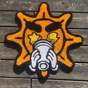 Glo GANG ラグマット Glo Gang Chief Keef Glory Floor Mat Washable Area Runner