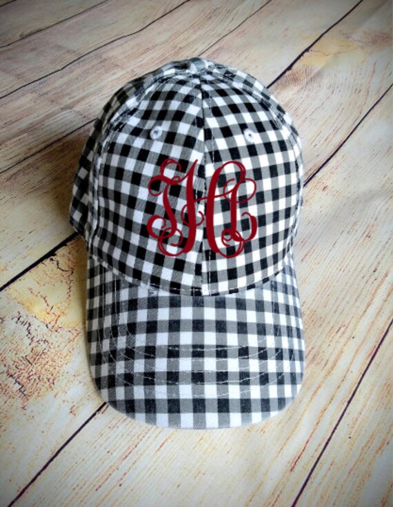 plaid trucker hat