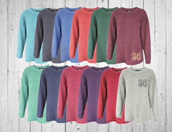 pennant corded sweatshirt