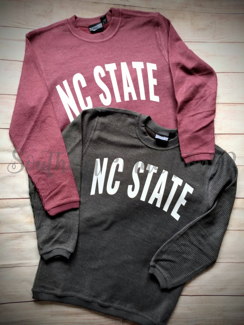 monogram pullover sweatshirt