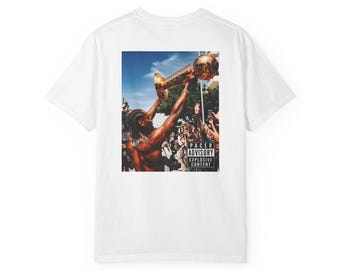 SGA Parade Trophy T-Shirt - Shai Gilgeous-Alexander NBA Finals MVP Tee, Thunder Champion Shirt, Basketball Parade Gift Tee