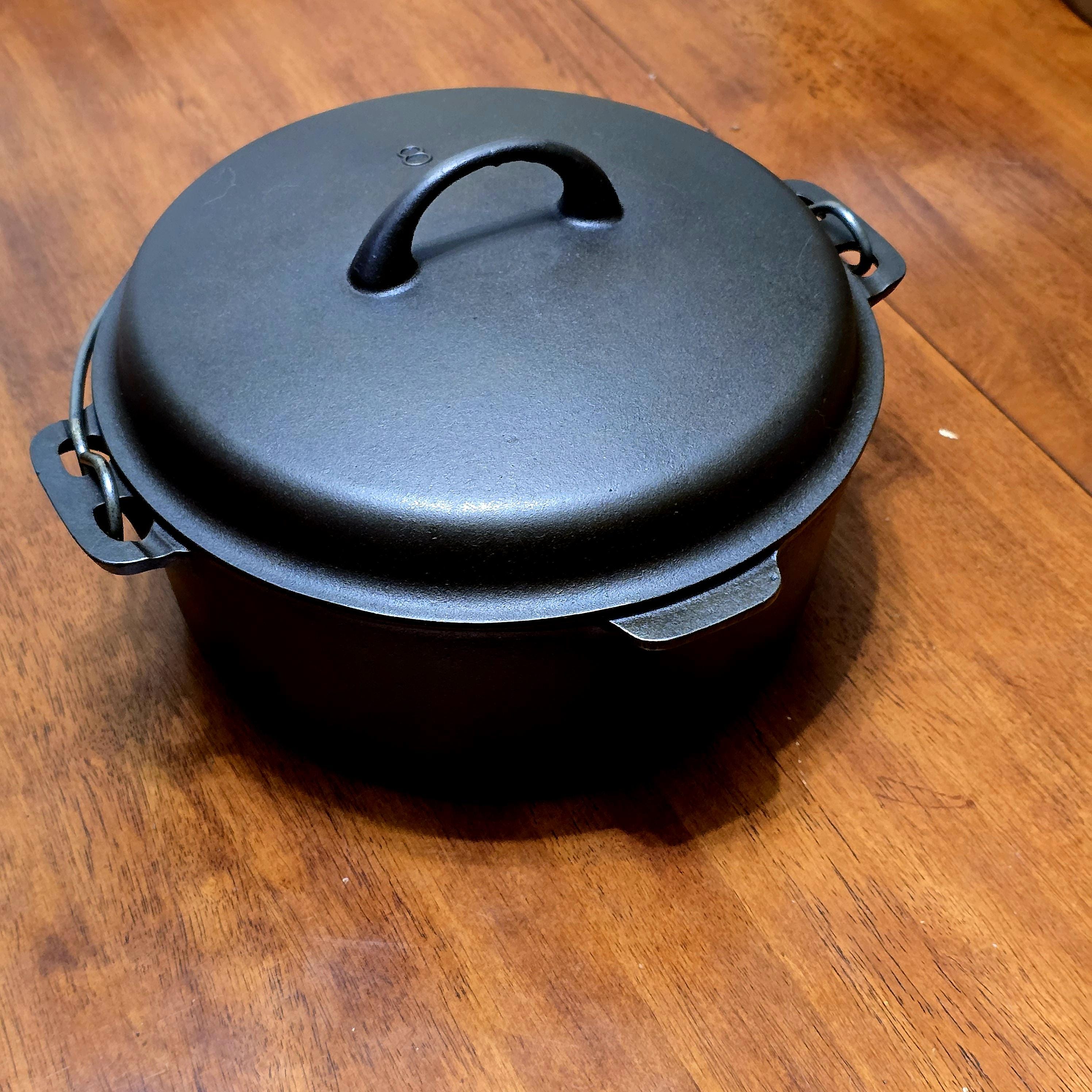 超希少●GRISWOLD● DUTCH OVEN No.8 ダッチオーブン NICE Griswold No. 8 Iron Mountain Dutch Oven With a Tite-top Dutch