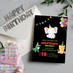 Modelo de convite de casamento boho minimalista | Design editável do Canva | Convite moderno para impressão | Download digital | PDF 5x7