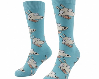 Odd Sox Rocko’s Modern Life Socks – Nickelodeon Crew Socks, Rocko Character Novelty Socks