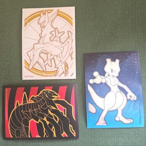 giratina card sleeves Pokmon Card Holder-Arceus&Dialga&Palkia&Giratina