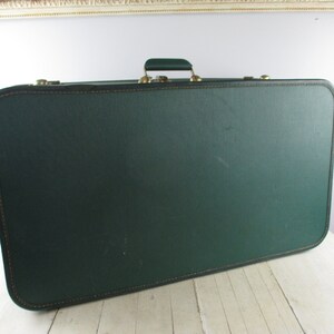 Nice Vintage Lady Baltimore Suitcase Green Large Sized Great for stacking or display or repurpose or travel