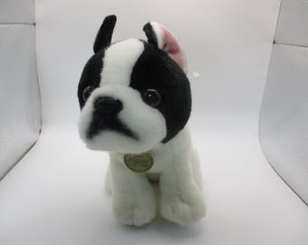 Collectible Plush Miyoni by Aurora French Bulldog stuffed animal plushie about 9" tall