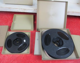 Lot of 6 Vintage 1970's 8 mm home movie reels Baia 200 and 400 labeled 1978 Disney World, 1972 Summer Camp, 1978 ? and some unlabeled