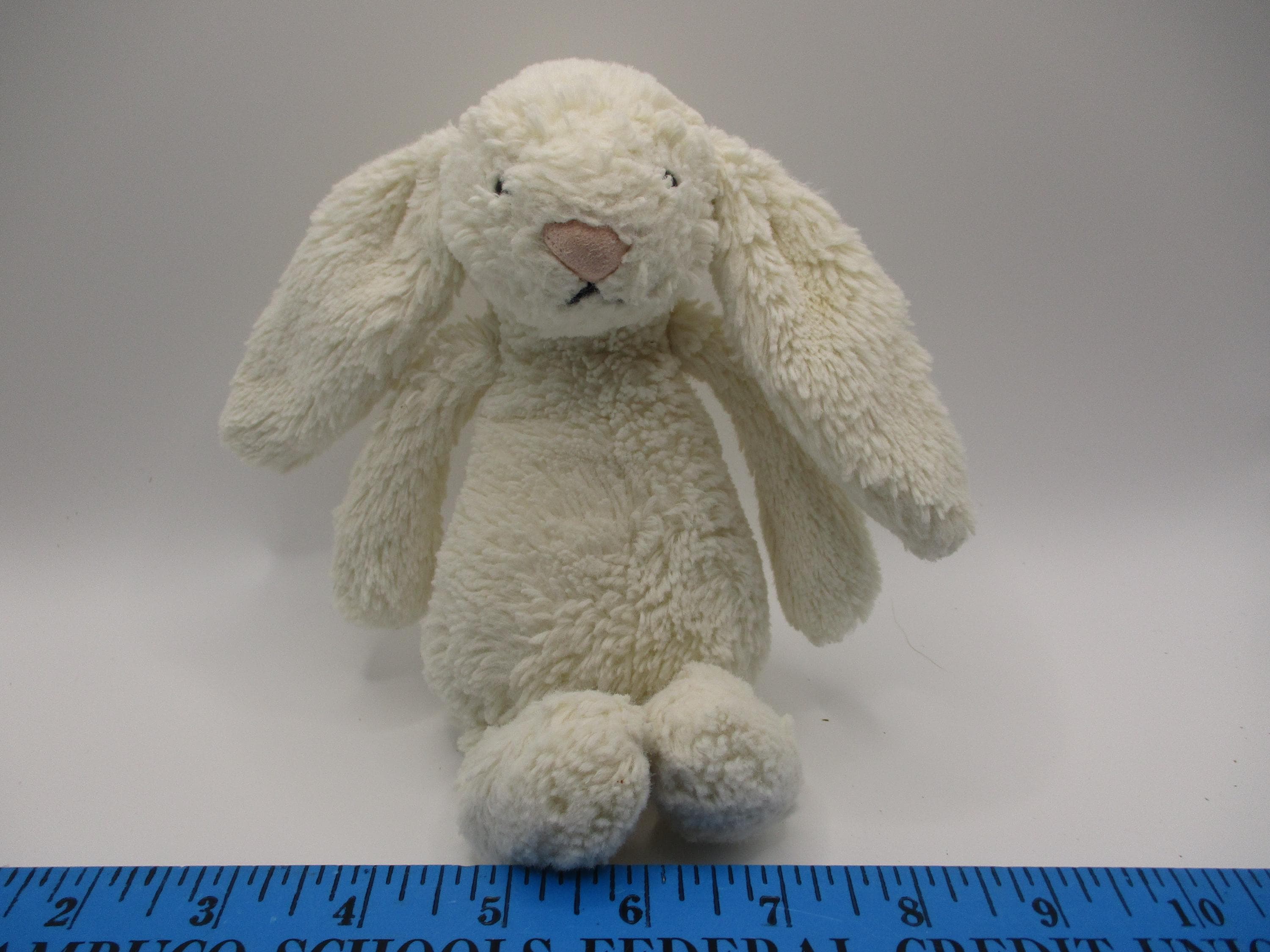 Jellycat White Bashful Bunny - Etsy