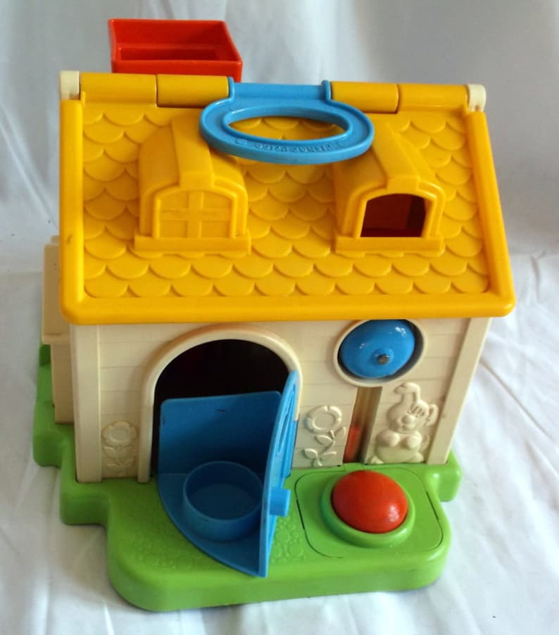 Vintage 1984 Fisher Price FP Toy Doll House Toddler Sized Etsy