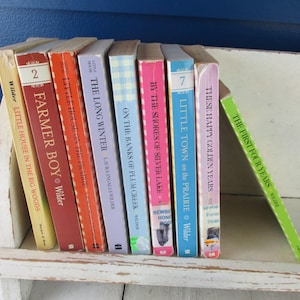 Kleines Haus in der Prärie Buch Set 9 Taschenbücher Laura Ingalls Wilder von Kleines Haus in den großen Woods bis zu diesen glücklichen goldenen Jahren