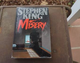 Stephen King MISERY Hardcover mit Schutzumschlag 1987 Paul Sheldon Annie Wilkes Misery Chastain Don't Bee Do Bee
