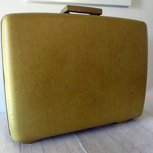 Yellow Suitcase - Etsy