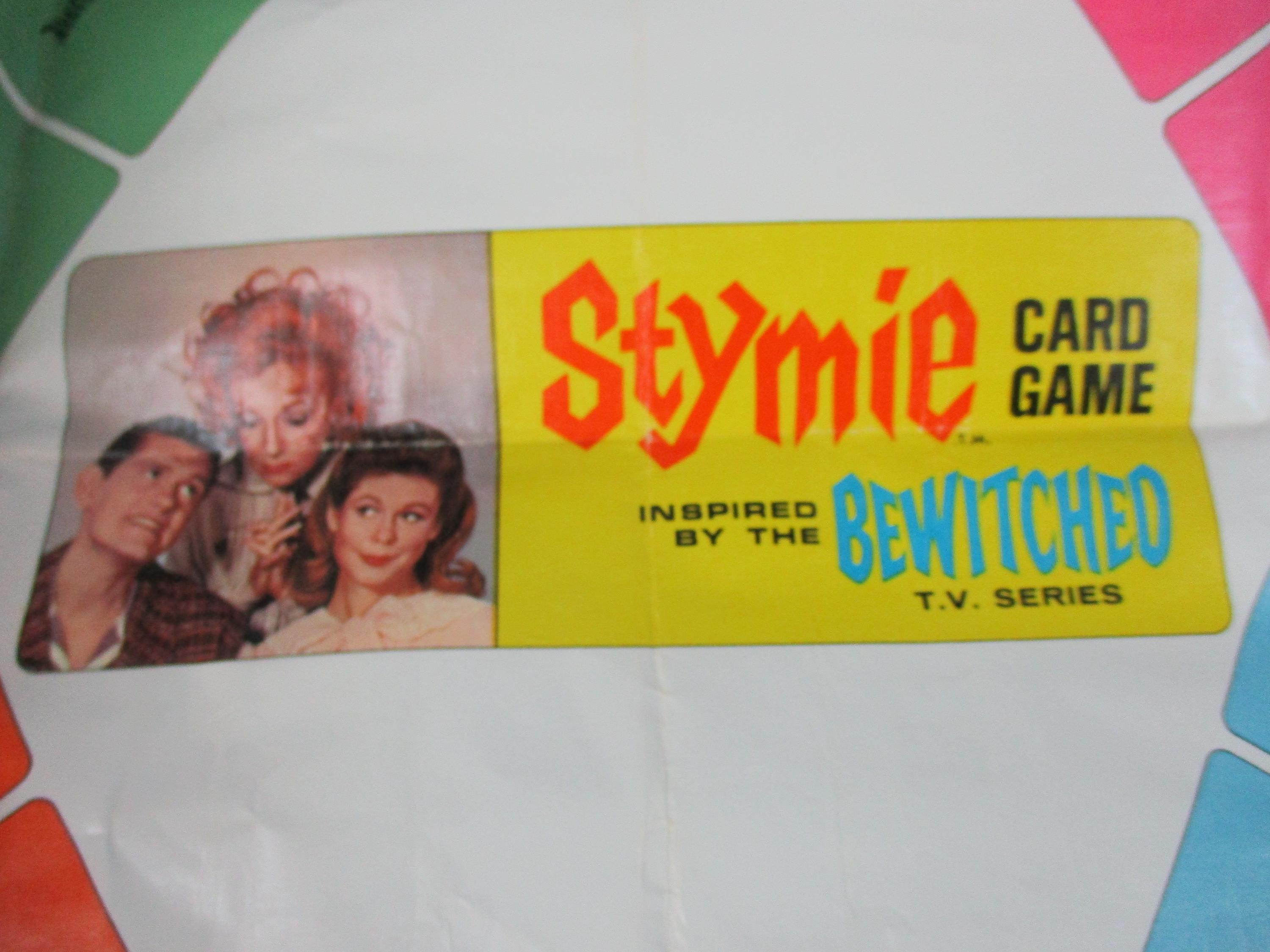 Vintage 1965 STYMIE Card Game Inspired by the Bewitched TV Series ...