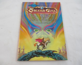 Vintage Children's Fantasy / Science Fiction Sci-Fi Paperback Golden Girl in the Land of Dreams #2, Find Your Fate Junior 1986 First edition