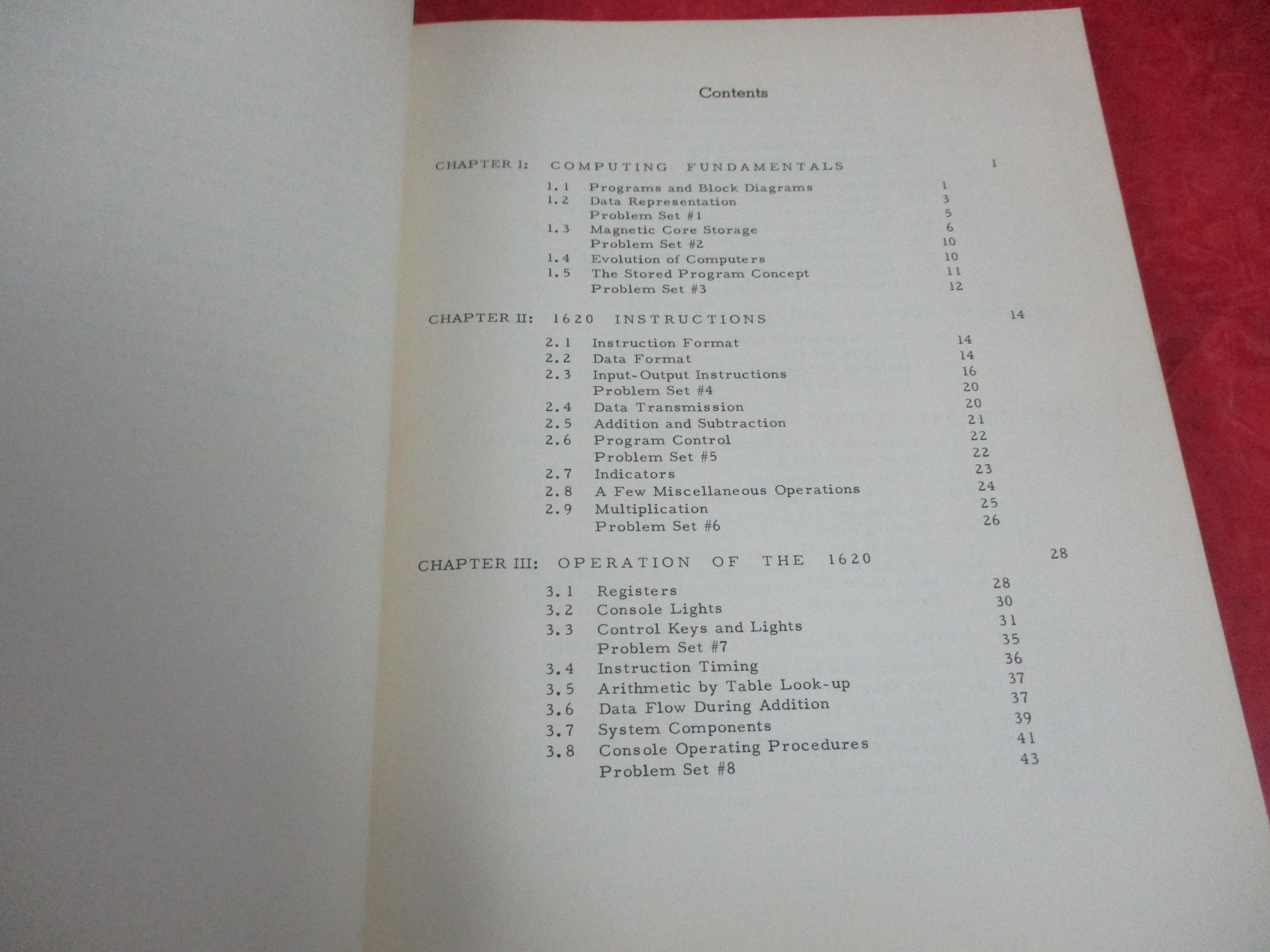 Vintage Collectible Textbook ? 1962 Programming the IBM 1620 by ...