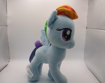 Peluche de My Little Pony de 28 cm (11 pulgadas) Rainbow Dash (limpio)