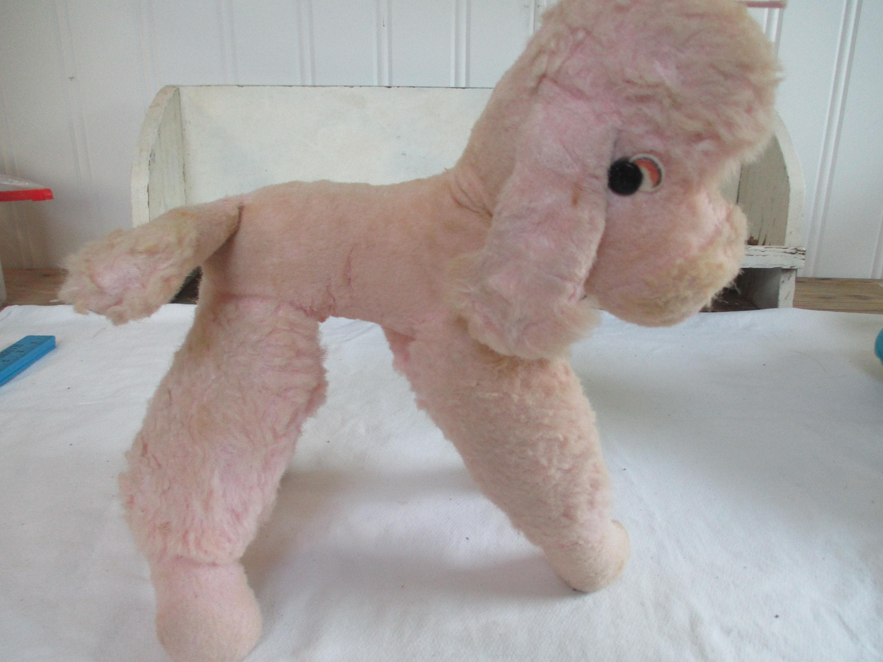 Stuffed pink poodle - Etsy 日本
