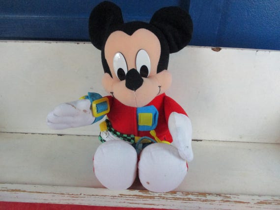 Vintage 1992-1993 Mattel Disney Learn to Dress Me Mickey Mouse a
