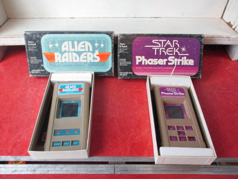 Vintage Microvision 2 Games Cartridges in Original Boxes With ...
