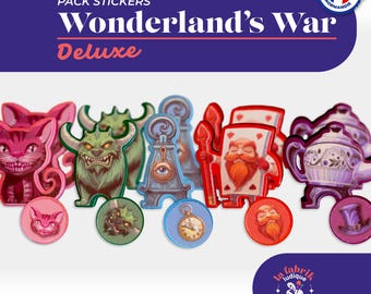Token Sleeves for Wonderlands War Token Sleeves Set 240pcs - Etsy
