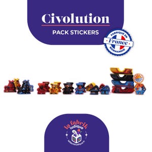 Premium Civolution Stickers