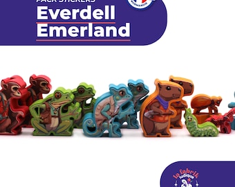 Pegatinas premium para Everdell Emerland - Producto no oficial