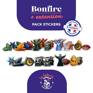 Premium-Aufkleber für Bonfire + optionale Erweiterung