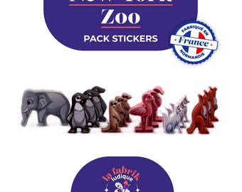 Premium Stickers for New York Zoo