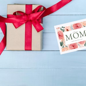 Cartões postais para o Dia das Mães, Amor para a Mãe, Cartões para imprimir para a Mãe, Presentes digitais para o Dia das Mães