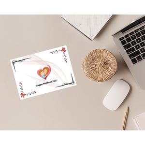Muttertag Postkarten, Muttertag Karten, Digitale Grußkarten, Muttertag Grußbild