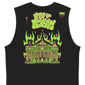 MAYHEM &#39;Haus of Mayhem&quot; Neon Tank Top - Lady Gaga Concert Merch Unisex