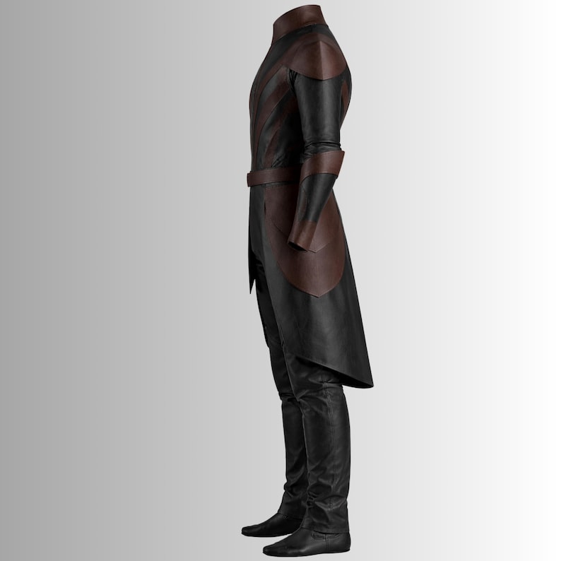 larp leather armor costume