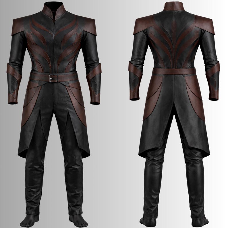 genuine leather cosplay armor

dark warrior leather costume