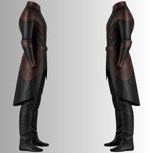 medieval fantasy leather outfit