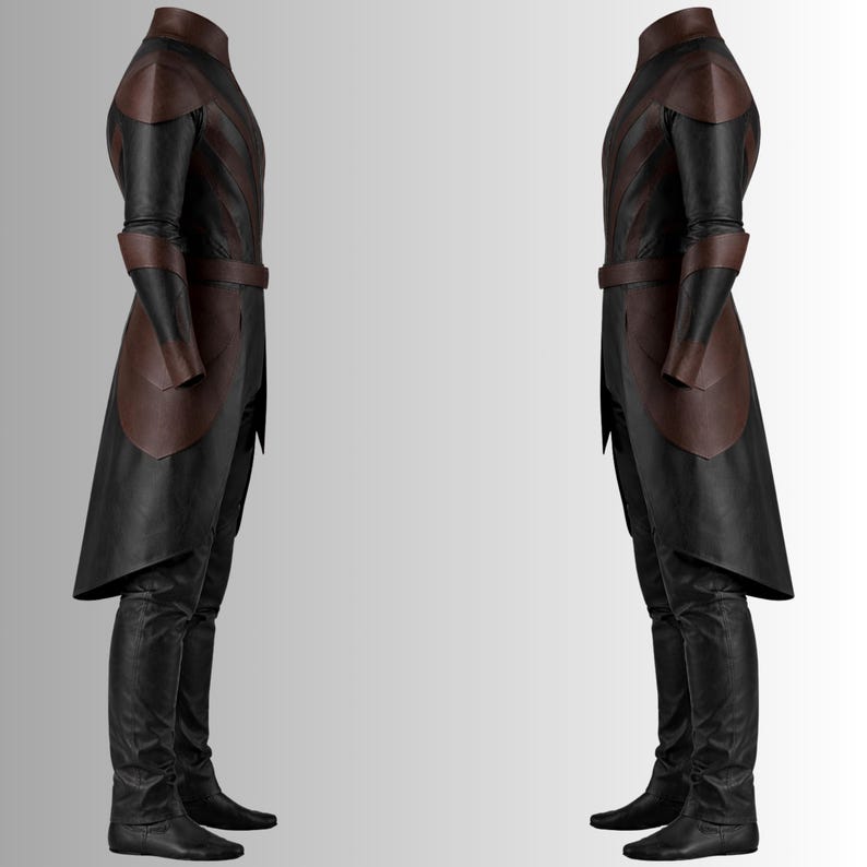 medieval fantasy leather outfit