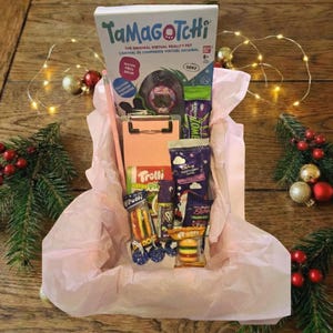 Coffret cadeau de Noël pour les amateurs de Tamagotchi - Coffret cadeau Pink Treasure nostalgie des années 90/2000