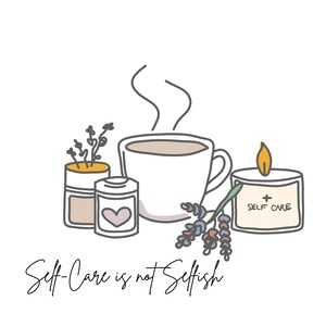 Self-Care is Not Selfish Stickers