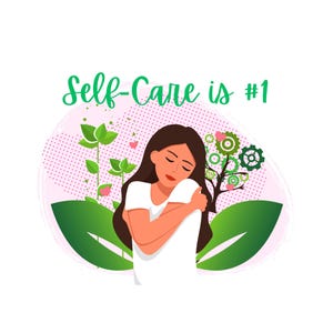 Self-Care is #1 Stickers