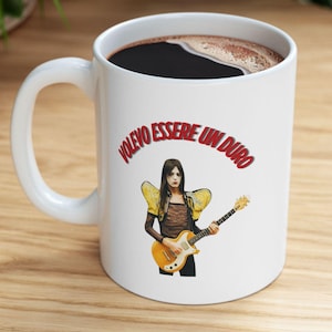 Lucio Corsi Mug Eurovision Song Contest Lucio Corsi mug Eurovision 2025 winners Italy Eurovision