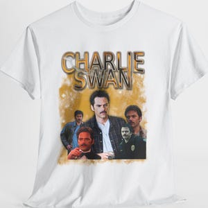 Charlie Swan shirt charlie swan t shirt charlie swan poster city of forks edward cullen vampire bella swan
